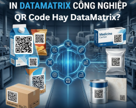 In DataMatrix Công Nghiệp Có Gì Khác So Với QR Code?