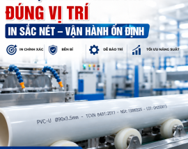 Yếu Tố Quan Trọng Khi Lắp Máy In Trên Dây Chuyền Sản Xuất Ống