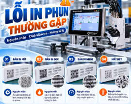 Lỗi In Phun Thường Gặp: Nguyên Nhân & Cách Xử Lý