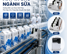 Máy In Cho Ngành Sữa: Hướng Dẫn Lựa Chọn Giải Pháp Phù Hợp Cho Từng Dây Chuyền Sản Xuất