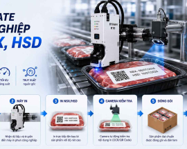 Máy In Date Công Nghiệp: Giải Pháp In NSX, HSD Tự Động